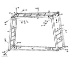 Sears 786725891 ladder assembly diagram