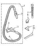 Hose and attachment