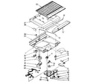 Kenmore 1068798380 compartment separator diagram