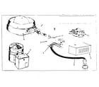 Kenmore 867762260 accessory power vent damper kit diagram