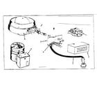 Kenmore 867767260 accessory power vent damper kit diagram