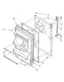 Refrigerator door