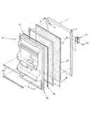 Refrigerator door