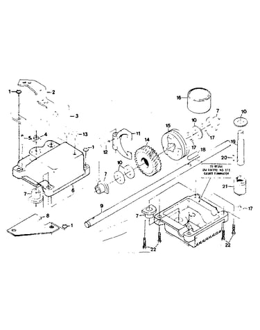 Gear case assembly