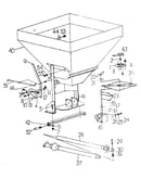 Main frame and hopper