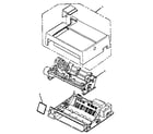 Kenmore 3024207 print cover assembly diagram