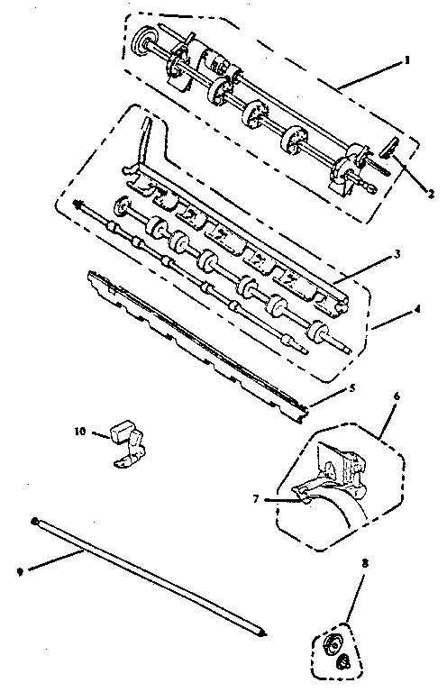 PINFEED WHEEL ASSEMBLY