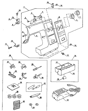 Attachment parts