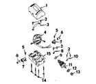 Craftsman 315173720 section "a" diagram