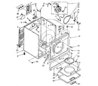 Kenmore 11086878700 cabinet parts diagram
