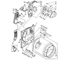 Kenmore 11086880300 bulkhead parts diagram