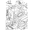 Kenmore 11087880700 cabinet parts diagram