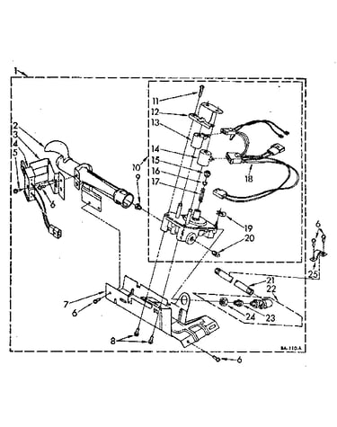 694670 burner assembly