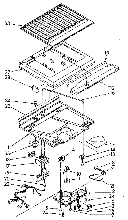 COMPARTMENT SEPARATOR PARTS