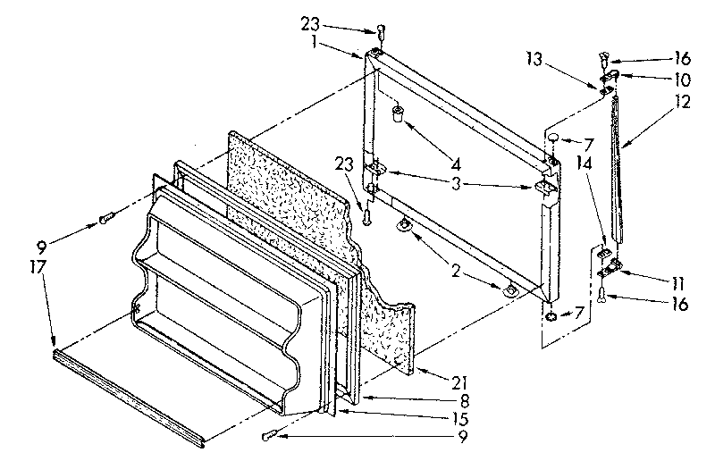 FREEZER DOOR PARTS