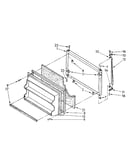 Freezer door parts