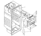 Kenmore 1068668166 liner parts diagram