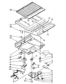 Compartment separator and control parts