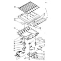Kenmore 1068678404 compartment separator parts diagram