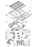 Compartment separator parts