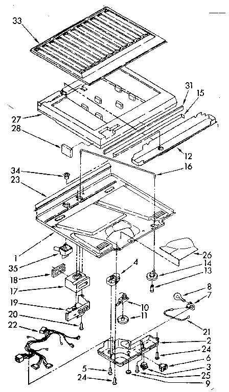 COMPARTMENT SEPARATOR PARTS