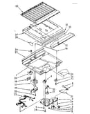 Compartment separator parts