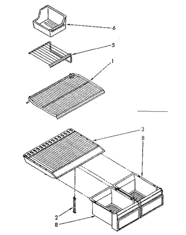 Shelf parts