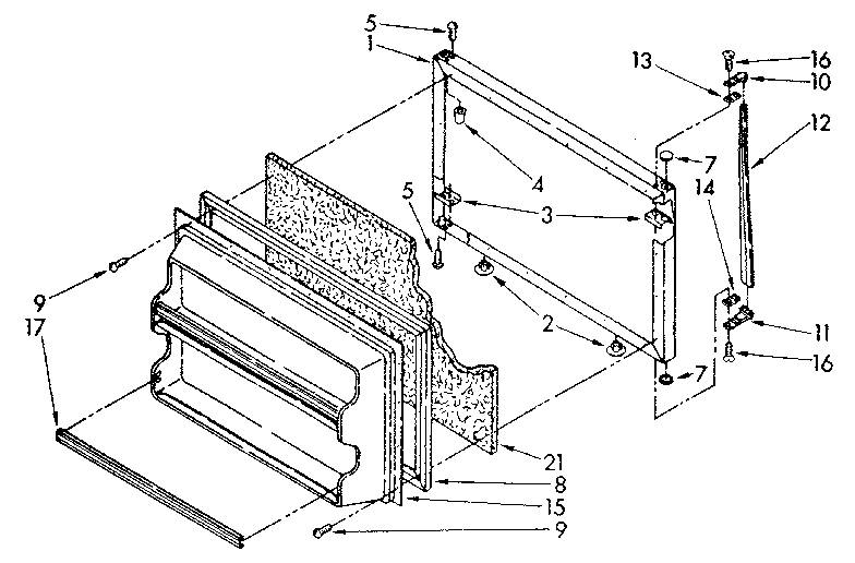 FREEZER DOOR PARTS