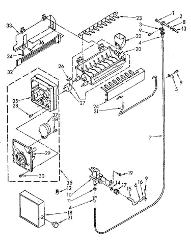 Icemaker parts