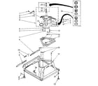 Kenmore 11082403110 machine base parts diagram