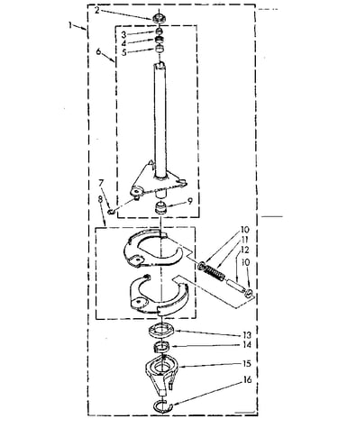 Brake and drive tube parts