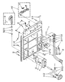 Rear panel parts