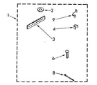 Kenmore 11082405110 miscellaneous parts diagram