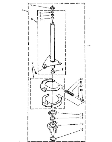 Brake and drive tube parts