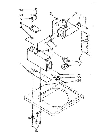 Meter case parts