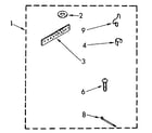 Kenmore 11082407110 miscellaneous parts diagram