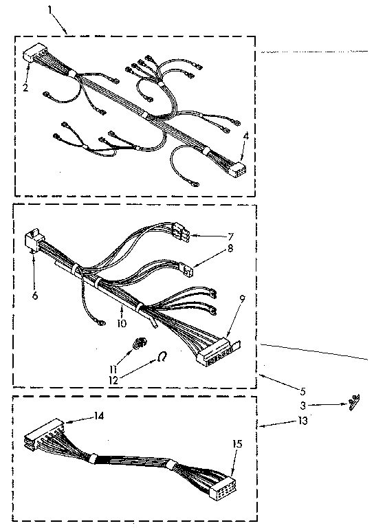 Wiring harness parts