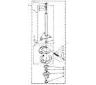 Kenmore 11082407810 brake and drive tube parts diagram