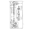 Kenmore 11082407110 gearcase parts diagram