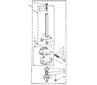 Kenmore 11082680810 brake and drive tube parts diagram