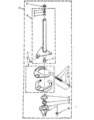 Brake and drive tube parts