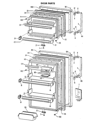 Door parts