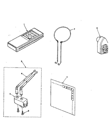 Accessory parts list