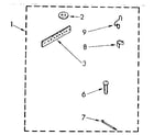 Kenmore 11082874100 miscellaneous parts diagram