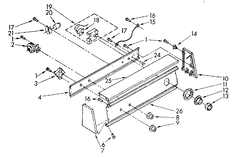 CONSOLE PANEL PARTS