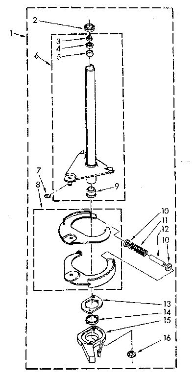 Brake and drive tube parts