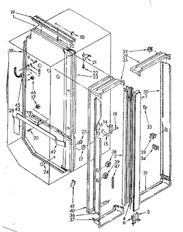 Breaker and partition parts