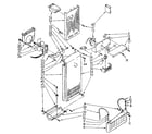 Kenmore 1068576964 air flow parts diagram