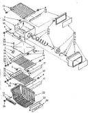 Freezer interior parts