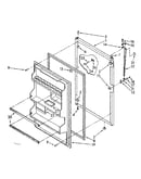 Refrigerator door parts